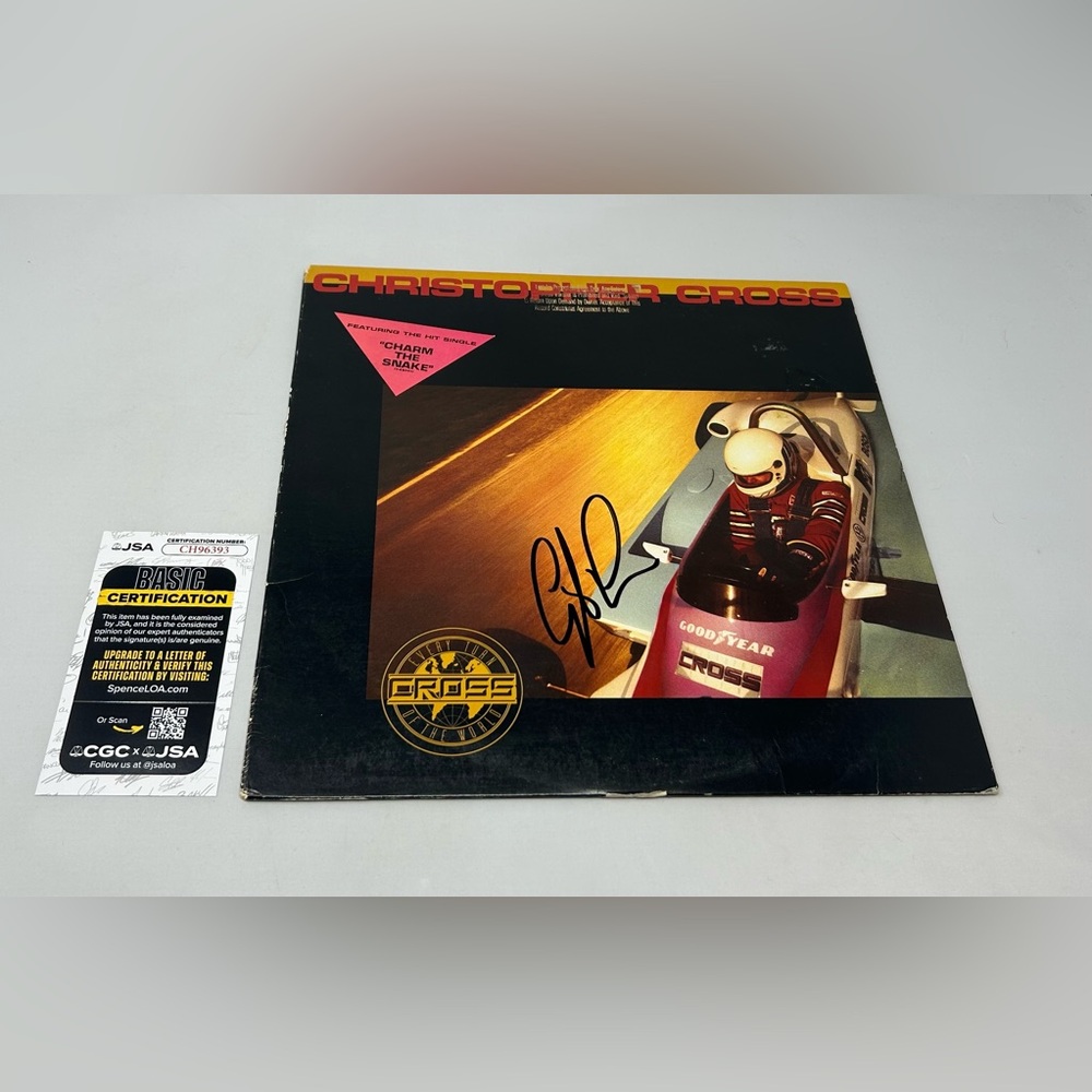 Christopher Cross signed Every Turn Of The World Album JSA COA